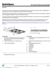 HP ProLiant SL230s G8 Specification