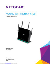 Netgear AC1200 JR6100 User Manual
