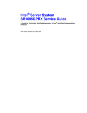 Intel SR1695GPRX Service Manual