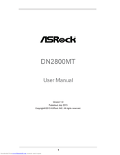 Asrock DN2800MT User Manual