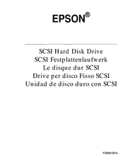 Epson SCSI Hard Disk Drive Information