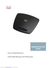 Cisco CVR100W Administration Manual