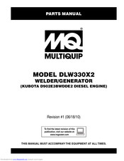 Multiquip DlW330X2 Parts Manual