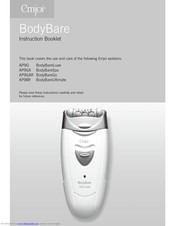 Emjoi AP9G BodyBareLuxe Instruction Booklet