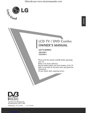 LG 26LG4000-ZA Owner's Manual