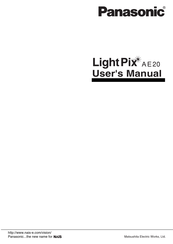 Panasonic LightPix AE20 User Manual