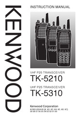Kenwood TK-5310 Instruction Manual
