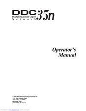 Hitachi DDC 35N Operator's Manual