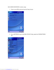Dell X50v - Axim - Win Mobile Setup Manual