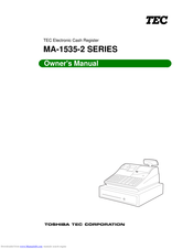 Tec MA-1535-2 series Owner's Manual