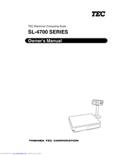 TEC SL-4700 series Owner's Manual