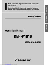 Pioneer KEH-P1010 Operation Manual