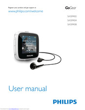 Philips GoGear SA3SPK02 User Manual