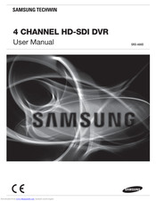 Samsung SRD-480D User Manual