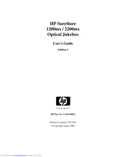 HP SureStore 1200mx User Manual