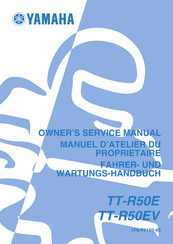 YAMAHA TT-R50E Owner's Service Manual