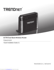 TRENDnet TEW-810DR Quick Installation Manual