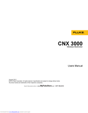Fluke CNX C3002 User Manual