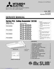 Mitsubishi Electric Mr.SLIM PCA-A42GA Service Manual
