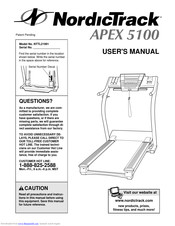 NordicTrack Apex 5100 User Manual
