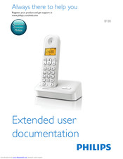 Philips B130 Extended User Documentation