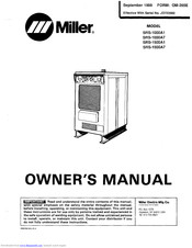 Miller Electric SRS-1000A7 Owner's Manual