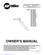 Miller MTT-2025NF Owner's Manual