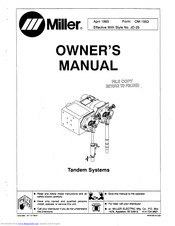 Miller Electric Tandem Systems Owner's Manual