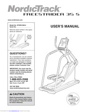 NordicTrack FreeStrider 35 S NTSR01909.0 Manual
