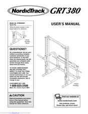 NordicTrack Grt380 User Manual