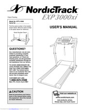 NordicTrack Exp3000xi User Manual