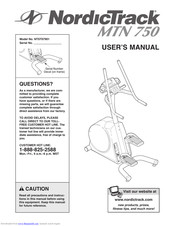 NordicTrack MTN 750 Manual