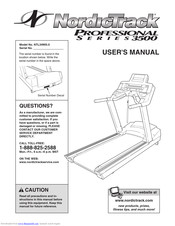 NordicTrack 3500 Treadmill User Manual