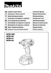 Makita BTD140 Instruction Manual