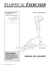 Reebok Elliptical Exerciser/rel2i Manual Del Usuario