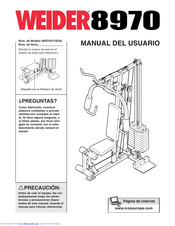 Weider 8970 Manual Del Usuario