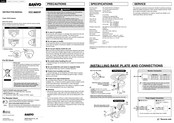 Sanyo VCC-9685VP Instruction Manual