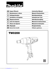 Makita TW0200J Instruction Manual