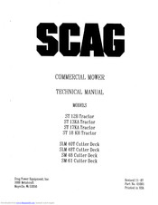 Scag Power Equipment SM-61 Technical Manual