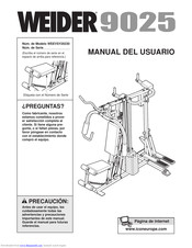 Weider 9025 Manual Del Usuario