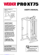 Weider WEBE34111A User Manual