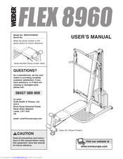 Weider Flex 8960 User Manual