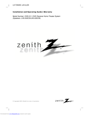 Zenith ZHD-311 Operation Manual