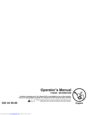 Husqvarna 6060XL Operator's Manual