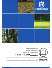 Husqvarna 122ldx SERIES Operator's Manual