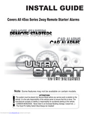 Ultra Start 45 SERIES Install Manual