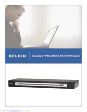 Belkin OmniView PRO3 F1DA108Z Specifications