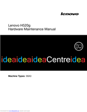 Lenovo IdeaCentre H520g Hardware Maintenance Manual