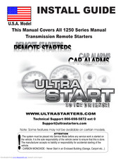 Ultra Start 1250 SERIES Install Manual