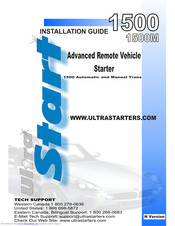 Ultra Start 1500 SERIES Installation Manual
